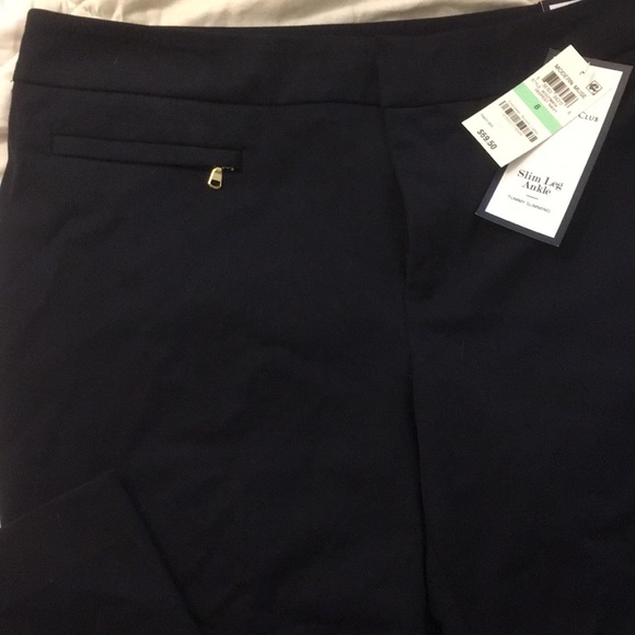 NEW Charter Club Tummy Slimming Slim Ankle Pants - Picture 3 of 8